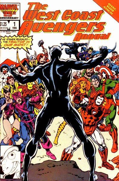 The West Coast Avengers, Vol. 2 Annual One of Our Own! |  Issue#1A | Year:1986 | Series:  | Pub: Marvel Comics