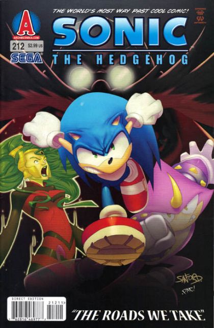 Sonic the Hedgehog, Vol. 2  |  Issue#212 | Year:2010 | Series: Sonic The Hedgehog | Pub: Archie Comic Publications |