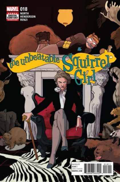 Unbeatable Squirrel Girl, Vol. 2  |  Issue#18A | Year:2017 | Series:  | Pub: Marvel Comics | Regular Erica Henderson Cover