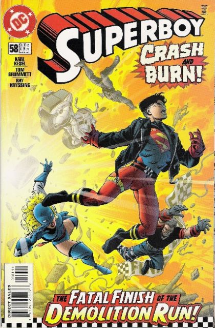 Superboy, Vol. 3 The Demolition Run, Part 2: Crash & Burn |  Issue#58A | Year:1999 | Series: Superboy | Pub: DC Comics