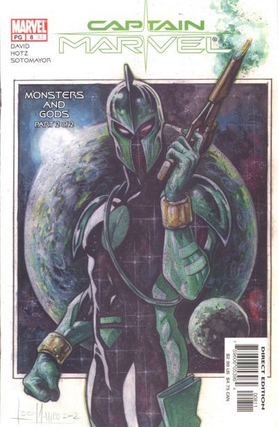 Captain Marvel, Vol. 6 Monsters and Gods, Part Two |  Issue#8A | Year:2003 | Series:  | Pub: Marvel Comics | Direct Edition