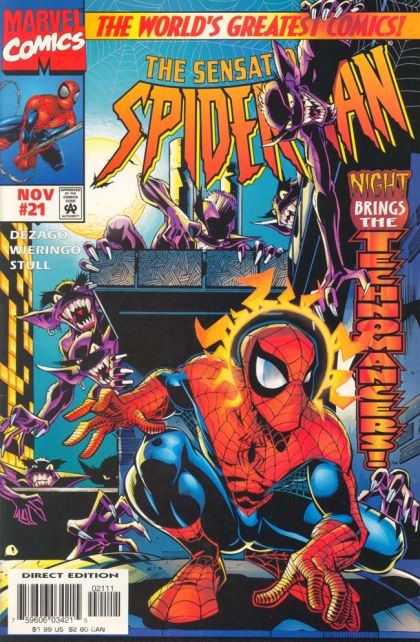 The Sensational Spider-Man, Vol. 1 Opening Doors |  Issue#21A | Year:1997 | Series: Spider-Man | Pub: Marvel Comics | Direct Edition