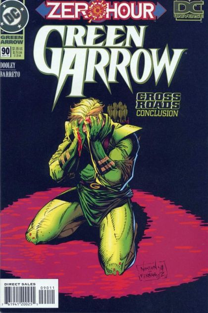 Green Arrow, Vol. 2 Zero Hour - Cross Roads, Conclusion: He Who Hesitates... |  Issue#90 | Year:1994 | Series: Green Arrow | Pub: DC Comics |