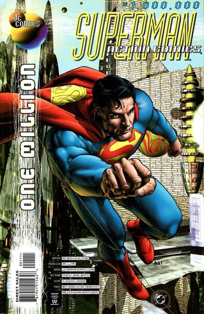 Action Comics, Vol. 1 One Million - Brave New Hero |  Issue#1000000A | Year:1998 | Series:  | Pub: DC Comics | Direct Edition