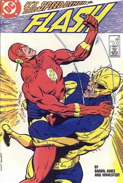 Flash, Vol. 2 Super Nature |  Issue#6A | Year:1987 | Series: Flash | Pub: DC Comics | Direct Edition