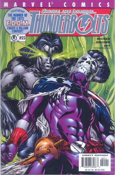 Thunderbolts, Vol. 1 Does Anyone Remember - Humus Sapien? |  Issue#55 | Year:2001 | Series: Thunderbolts | Pub: Marvel Comics |