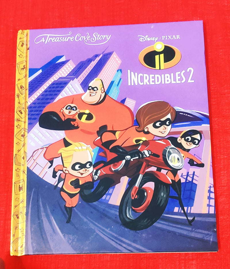 TC - Incredibles 2 | Story Book with Big Pictures and Little Text | For 3-5 Years Old | Hardcover | SKU: 2405_101_A105