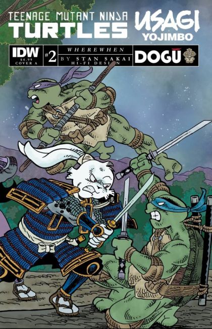 Teenage Mutant Ninja Turtles / Usagi Yojimbo: WhereWhen Part Two |  Issue