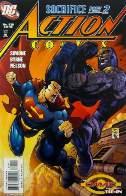 Action Comics, Vol. 1 Infinite Crisis - Sacrifice, Part 2: End of Identity |  Issue#829A | Year:2005 | Series:  | Pub: DC Comics | Direct Edition