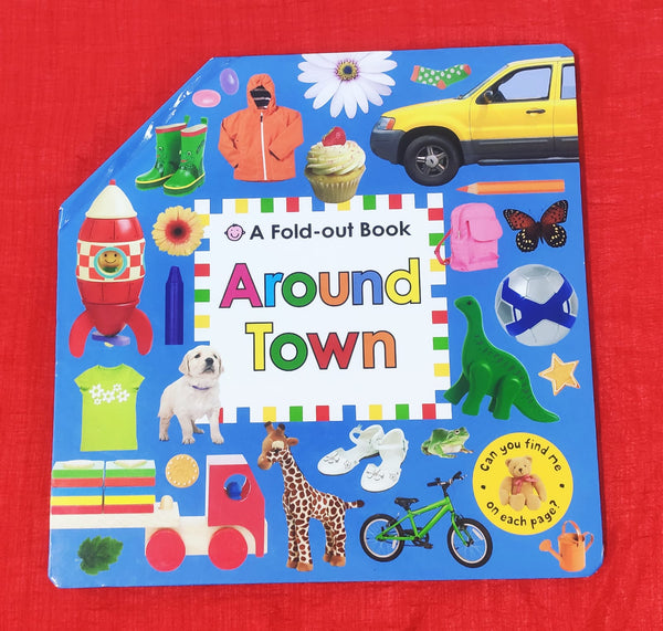 Around town | Pop Up  Book | For 0-2 Years Old | Board Book | SKU: 2405_101_A105