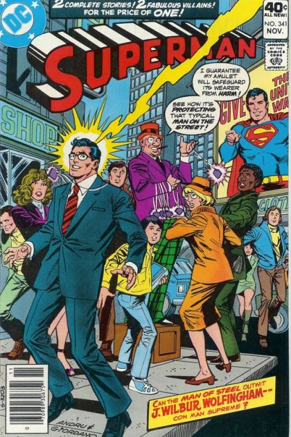 Superman, Vol. 1 The Man Who Could Cause Catastrophe! / The Man Who Could Cancel Catastrophe! |  Issue#341A | Year:1979 | Series: Superman | Pub: DC Comics |