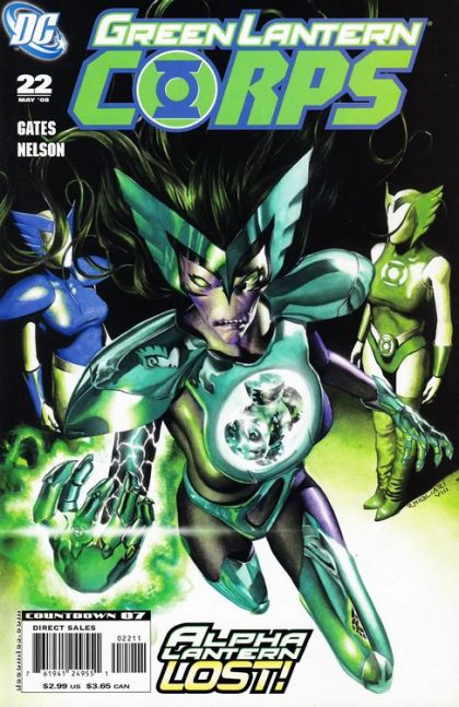 Green Lantern Corps, Vol. 1 The Curse of the Alpha-Lantern, Part Two |  Issue#22 | Year:2008 | Series: Green Lantern | Pub: DC Comics | Rodolfo Migliari Regular