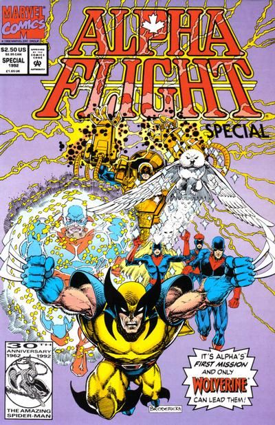 Alpha Flight Special 1992 First Flight |  Issue#1A | Year:1992 | Series:  | Pub: Marvel Comics | Direct Edition