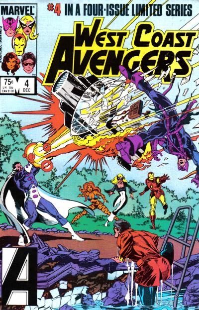 The West Coast Avengers, Vol. 1 Finale |  Issue#4A | Year:1984 | Series:  | Pub: Marvel Comics | Direct Edition