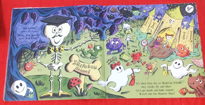 First Day at Skeleton School | Picture Story Book | For 3-5 Years Old | Paperback | SKU: 2405_101_A105