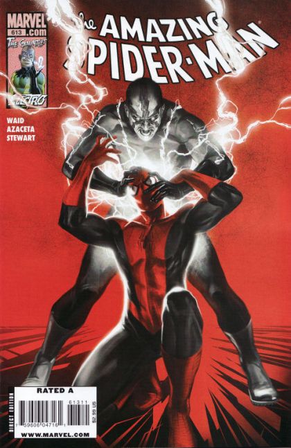 The Amazing Spider-Man, Vol. 2 The Gauntlet - Power to the People, Part Two |  Issue#613A | Year:2009 | Series: Spider-Man | Pub: Marvel Comics | Marko Djurdjević Regular