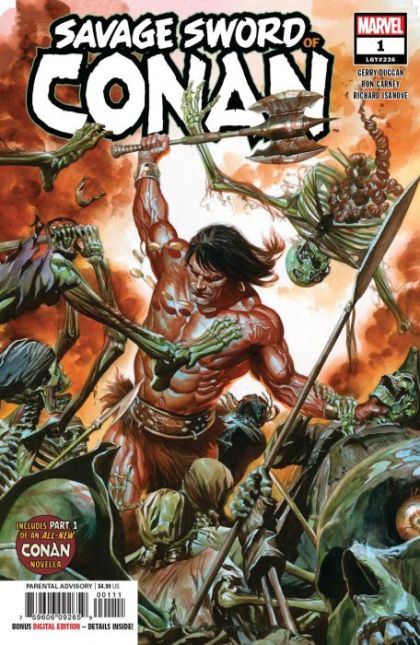 Savage Sword of Conan, Vol. 2 The Cult of Koga Thun, Part One: Shipwrecked; The Shadow of Vengeance, Chapter I |  Issue#1A | Year:2019 | Series:  | Pub: Marvel Comics | Regular Alex Ross Cover