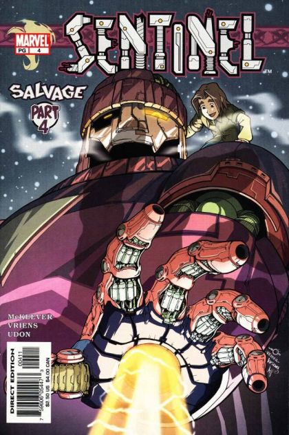 Sentinel, Vol. 1 Salvage, Part 4 |  Issue#4A | Year:2003 | Series: Sentinel | Pub: Marvel Comics | Direct Edition