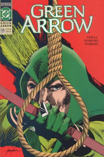 Green Arrow, Vol. 2 Justice Is Mine, Part 1 |  Issue#55 | Year:1991 | Series: Green Arrow | Pub: DC Comics |
