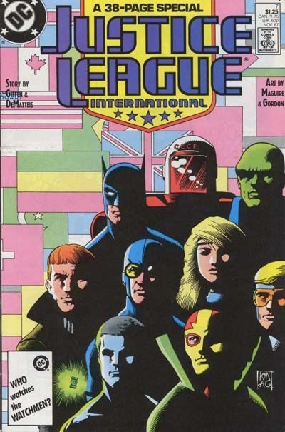 Justice League / International / America Justice League... International |  Issue#7A | Year:1987 | Series: Justice League | Pub: DC Comics | Direct Edition