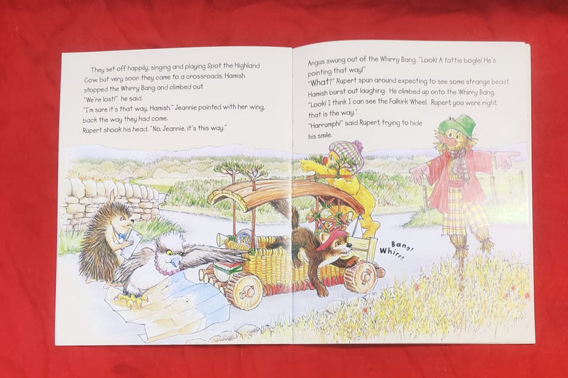 Hamish McHaggis and the wonderful water wheel | Story Book with Big Pictures and Little Text | For 3-5 Years Old | Paperback | SKU: 2405_101_A107