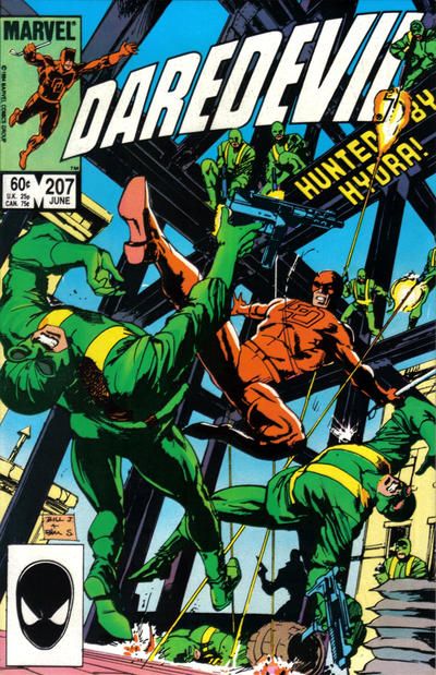 Daredevil, Vol. 1 Ultimatum! |  Issue#207A | Year:1984 | Series: Daredevil | Pub: Marvel Comics | Direct Edition