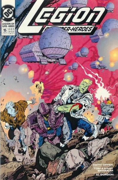 Legion of Super-Heroes, Vol. 4 War, Pt 1 |  Issue#15 | Year:1991 | Series: Legion of Super-Heroes | Pub: DC Comics |