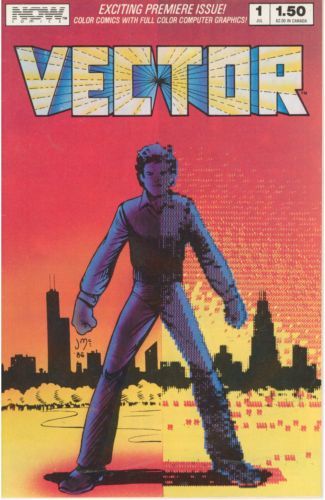 Vector Happy Birthday From Dimension V |  Issue#1 | Year:1986 | Series:  | Pub: NOW Comics |