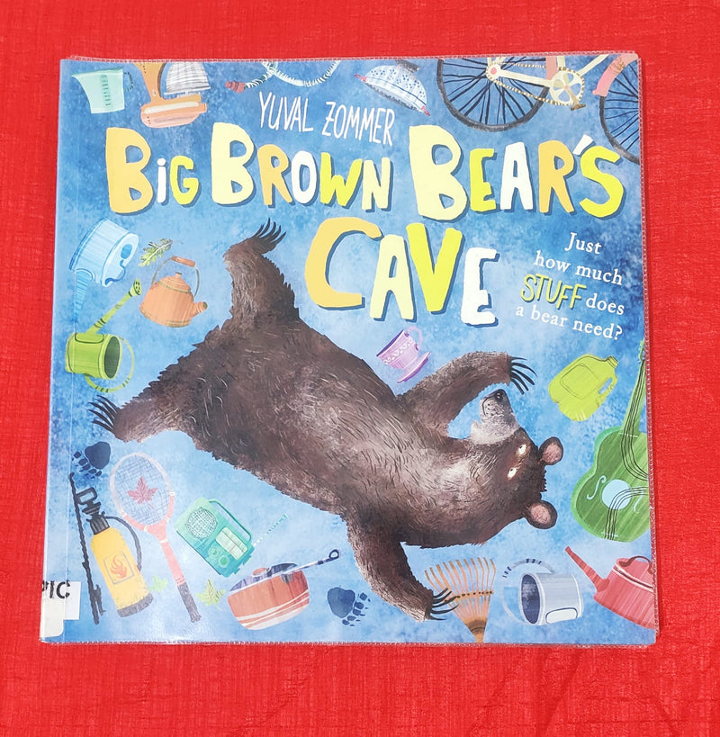 Big Brown Bear's Cave | Story Book with Big Pictures and Little Text | For 3-5 Years Old | Paperback | SKU: 2405_101_A105