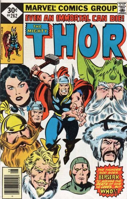 Thor, Vol. 1 Even An Immortal Can Die! |  Issue#262A | Year:1977 | Series: Thor | Pub: Marvel Comics | Whitman Variant