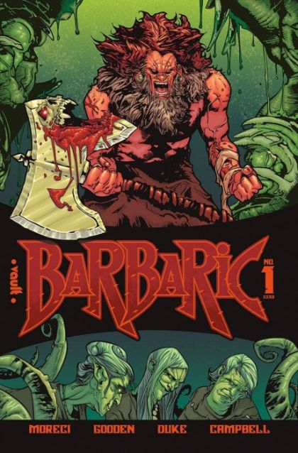 Barbaric  |  Issue#1A | Year:2021 | Series:  | Pub: Vault Comics | Nathan Gooden Regular