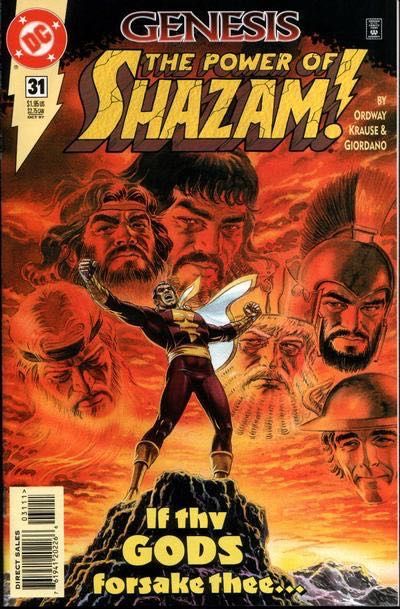 The Power of Shazam! Genesis - The Gods Must be Crazy |  Issue#31 | Year:1997 | Series: Shazam! | Pub: DC Comics |