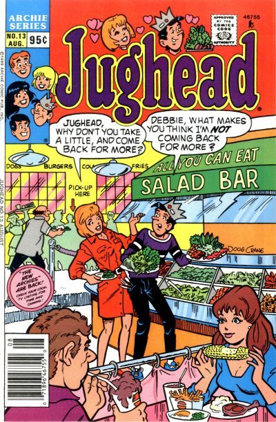 Jughead, Vol. 2  |  Issue#13B | Year:1989 | Series: Archie | Pub: Archie Comic Publications | Newsstand Edition