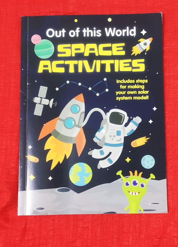 Space activities | Educational Non Fiction Book | For 6-8 Years Old | Paperback | SKU: 2405_101_A105