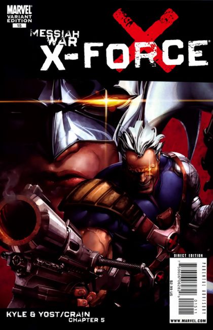 X-Force, Vol. 3 Messiah War - Messiah War, Chapter 5 |  Issue#15B | Year:2009 | Series: X-Force | Pub: Marvel Comics