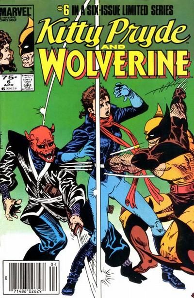 Kitty Pryde and Wolverine Honor |  Issue#6B | Year:1985 | Series: X-Men | Pub: Marvel Comics | Newsstand Edition