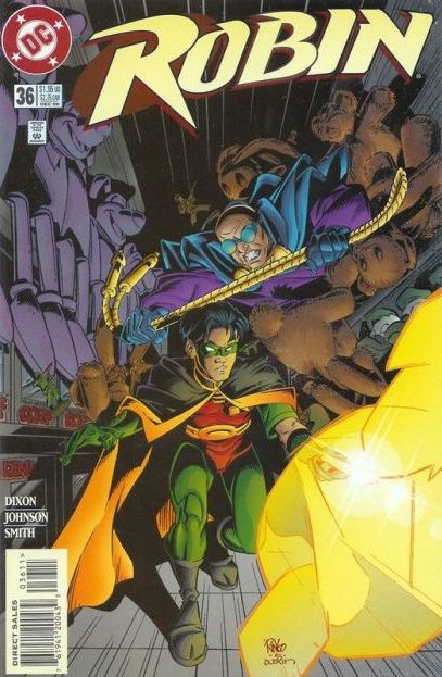 Robin, Vol. 2 War Toy Story |  Issue#36A | Year:1996 | Series: Robin | Pub: DC Comics | Direct Edition