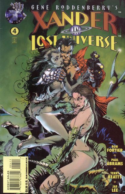 Xander in Lost Universe Welcome To Paradise - Part 1 |  Issue#4 | Year:1996 | Series:  | Pub: Tekno Comix | Sealed with Free Comic