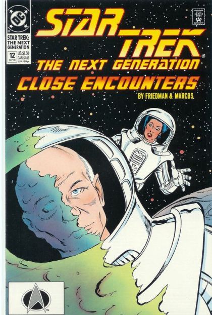 Star Trek: The Next Generation, Vol. 2 Whoever Fights Monsters |  Issue#12A | Year:1990 | Series: Star Trek | Pub: DC Comics | Direct Edition