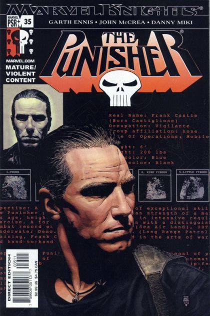 The Punisher, Vol. 6 Confederacy Of Dunces, Part 3 |  Issue#35A | Year:2003 | Series: Punisher | Pub: Marvel Comics | Direct Edition