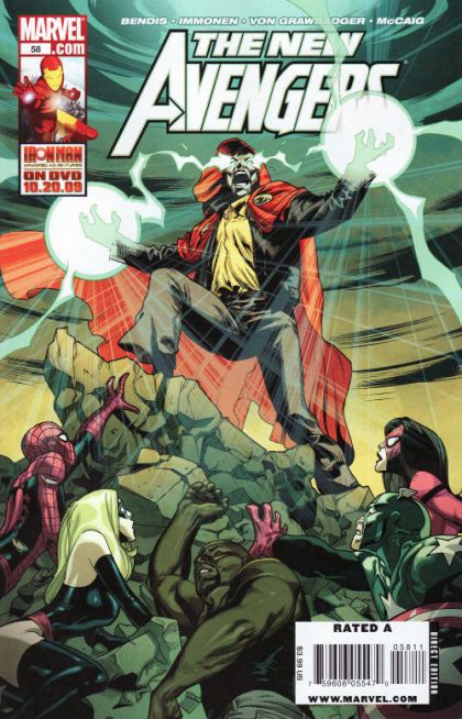 New Avengers, Vol. 1  |  Issue#58A | Year:2009 | Series:  | Pub: Marvel Comics | Stuart Immonen Regular