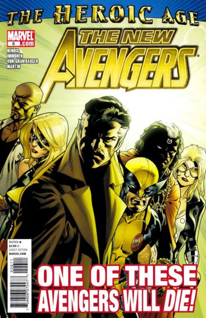 New Avengers, Vol. 2 The Heroic Age  |  Issue#6A | Year:2010 | Series: Avengers | Pub: Marvel Comics |