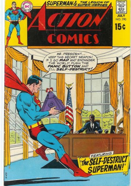 Action Comics, Vol. 1 The Self-Destruct Superman! / The Tyrant And The Traitor! |  Issue