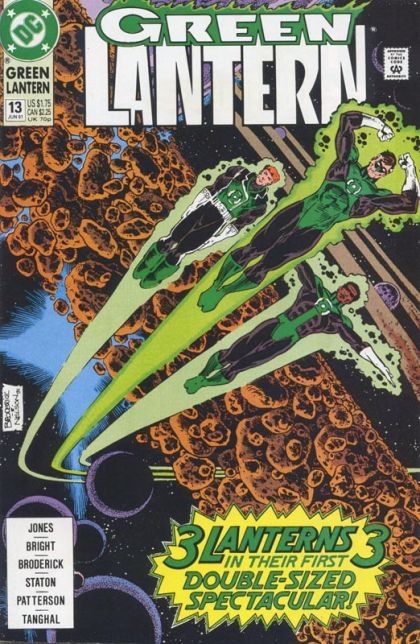 Green Lantern, Vol. 3 The Chore |  Issue#13A | Year:1991 | Series: Green Lantern | Pub: DC Comics | Direct Edition