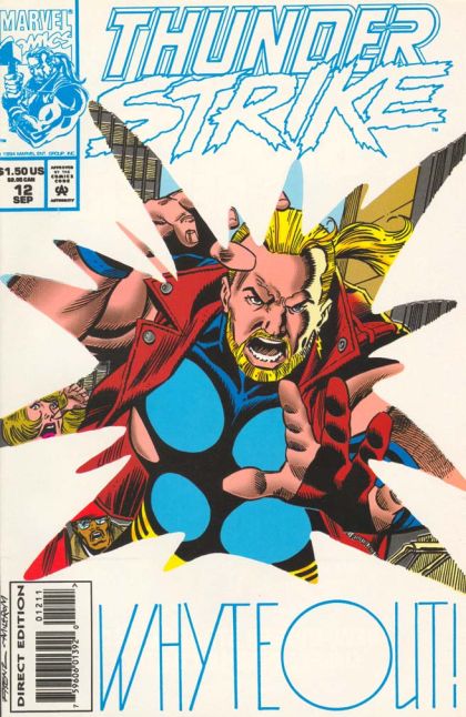 Thunderstrike, Vol. 1 Whyte Out |  Issue#12A | Year:1994 | Series:  | Pub: Marvel Comics