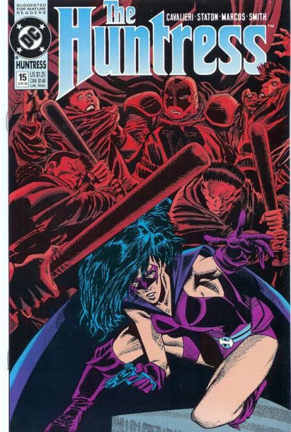 Huntress, Vol. 1 Out There in TV Land! |  Issue#15 | Year:1990 | Series:  | Pub: DC Comics |