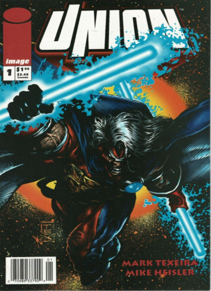 Union, Vol. 1 The Modern Icarus |  Issue#1B | Year:1993 | Series: Union | Pub: Image Comics | Newsstand Edition