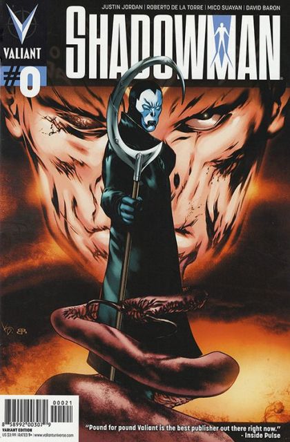 Shadowman, Vol. 4 Deadside Blues, Part 1: Disciples of the Art |  Issue#0B | Year:2013 | Series:  | Pub: Valiant Entertainment | Cvr B Pullbox Var Evans