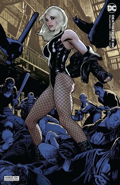 Deathstroke Inc. Suburban Horror |  Issue#1D | Year:2021 | Series:  | Pub: DC Comics | Variant Adam Hughes Card Stock Cover