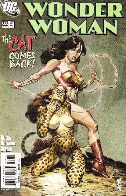 Wonder Woman, Vol. 2 Pride of the Amazons, Blood Debt |  Issue#222A | Year:2005 | Series: Wonder Woman | Pub: DC Comics | Direct Edition